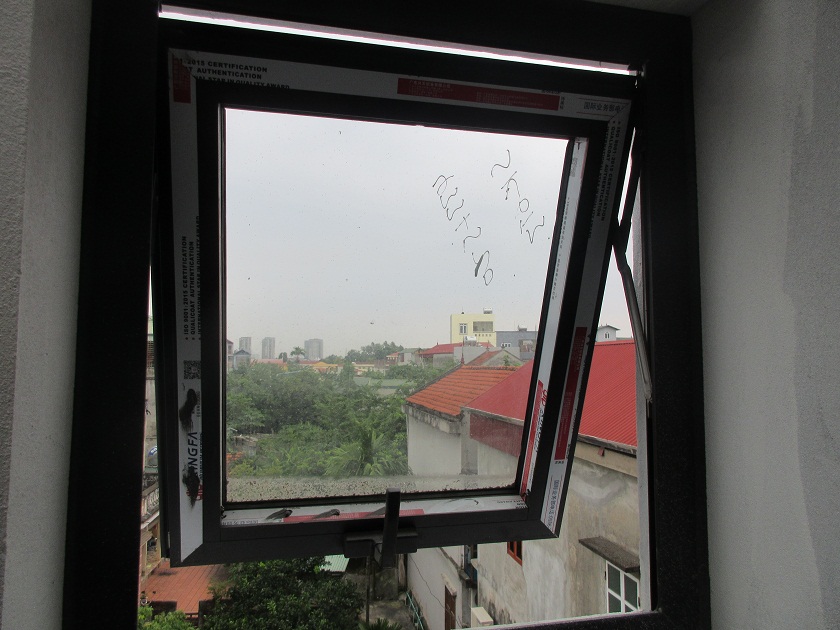 Cửa sổ mở hấ cua so mo hat 1 canh CỬA SỔ MỞ HẤT 1 CÁNH