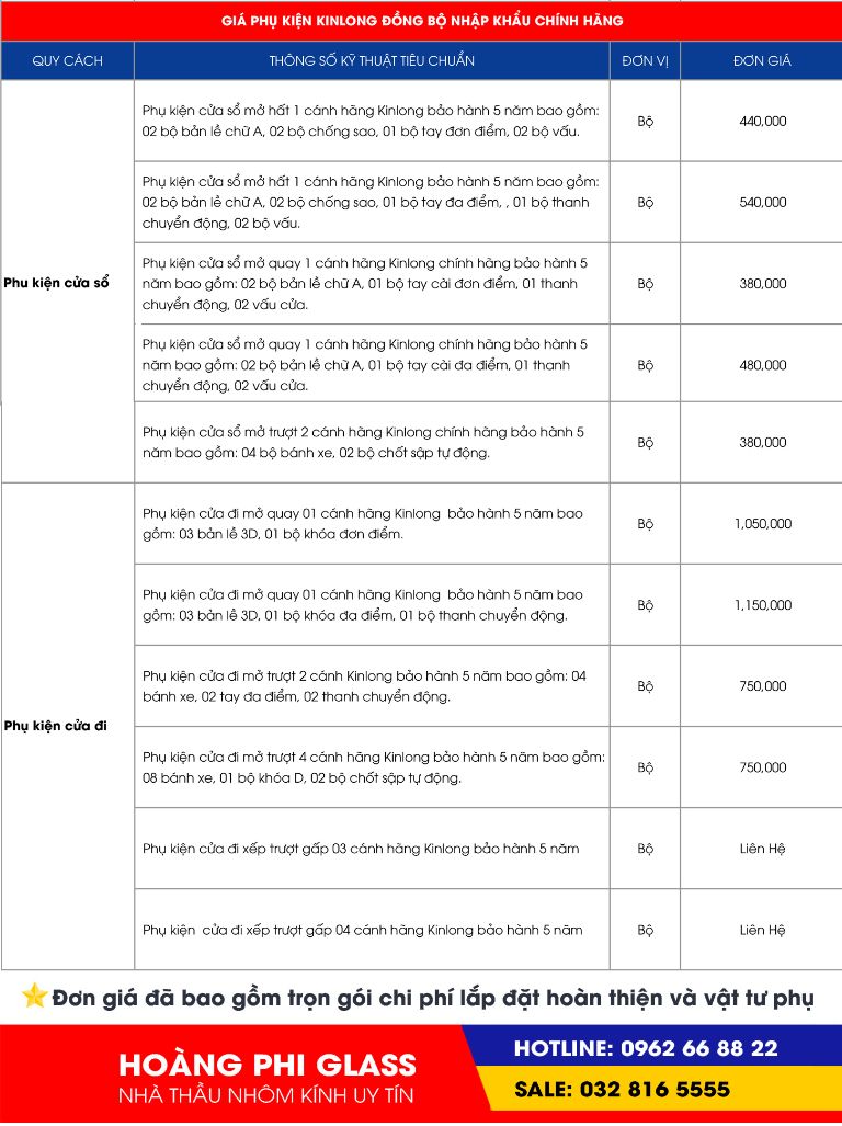 Báo giá Cửa Nhôm Xingfa 2021 (Tem Đỏ Chính Hãng) cua nhom xingfa 3 5 - Báo giá Cửa Nhôm Xingfa 2021 (Tem Đỏ Chính Hãng)