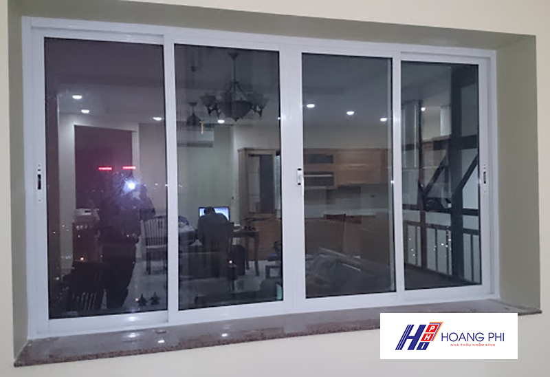50+ mẫu cửa nhôm Xingfa (mở quay, xếp trượt, lùa) cua so mo truot 4 canh 1 - 50+ mẫu cửa nhôm Xingfa (mở quay, xếp trượt, lùa)