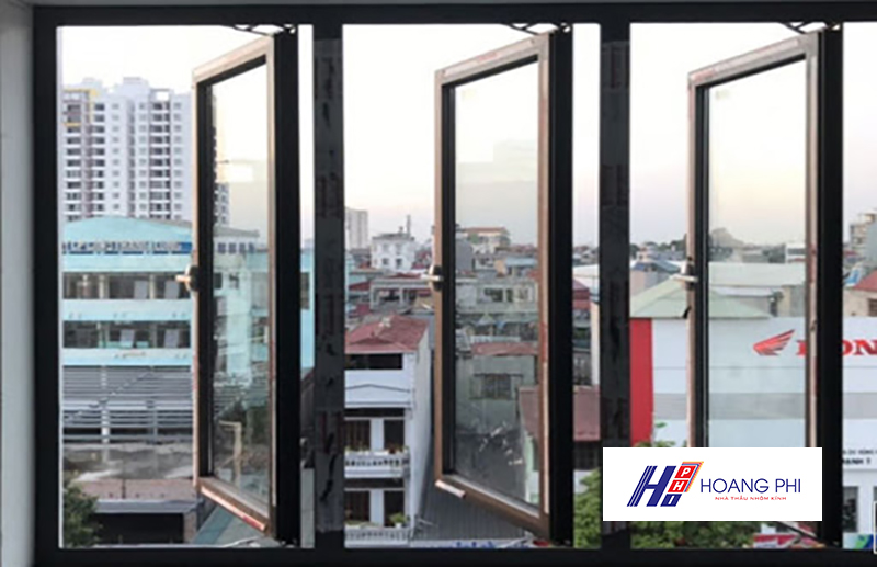 50+ mẫu cửa nhôm Xingfa (mở quay, xếp trượt, lùa) cua so xingfa mo quay 3 canh - 50+ mẫu cửa nhôm Xingfa (mở quay, xếp trượt, lùa)
