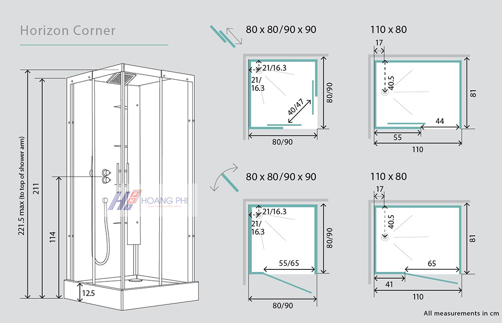 Báo giá phòng tắm kính cường lực 2021 kich thuoc phong tam kinh vuong - Báo giá phòng tắm kính cường lực 2021