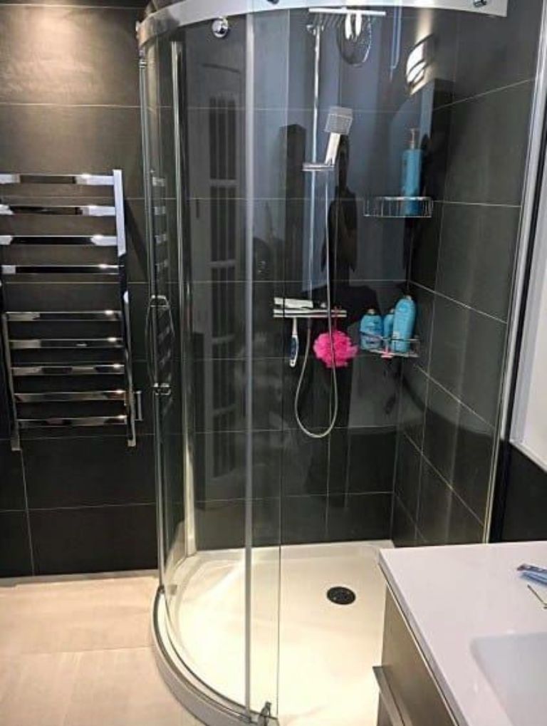 Phòng tắm - cabin kính uốn cong