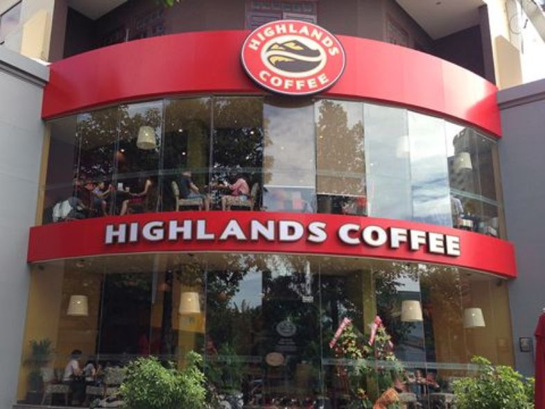 Mô hình highlands coffee lực chọn