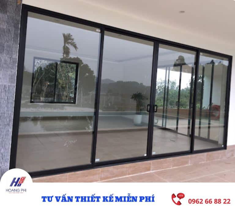 Cửa nhôm xingfa 4 cánh